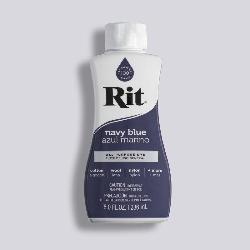 Rit All Purpose Liquid Dye 8 fl oz Navy Blue