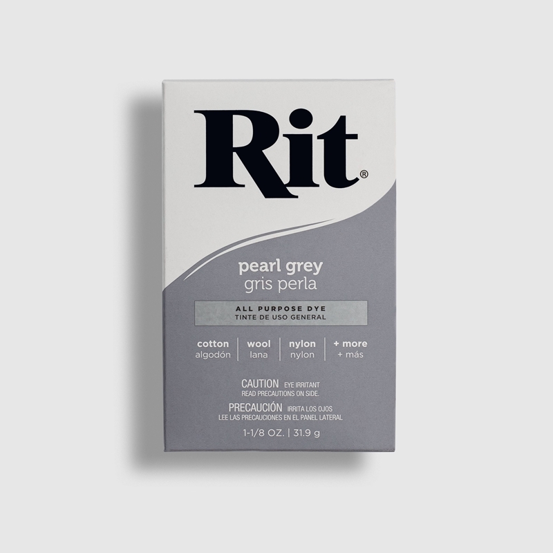 Rit All Purpose Powder Dye 1 1/8 oz Pearl Grey