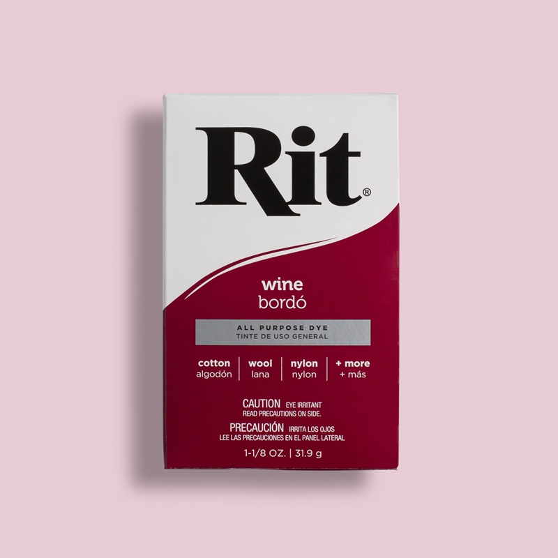 Rit All Purpose Powder Dye 1 1/8 oz Wine