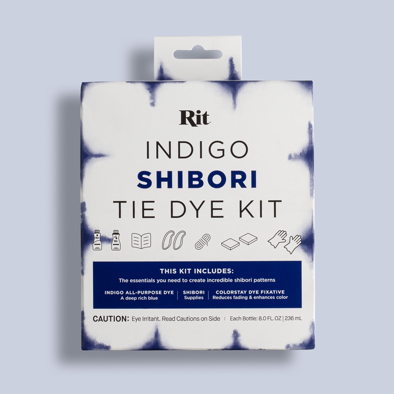 Rit Dye Indigo Shibori Tie Dye Kit