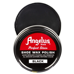 Angelus Perfect Stain Wax Shoe Polish Black