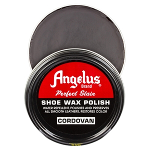 Angelus Perfect Stain Wax Shoe Polish 60ml Cordovan