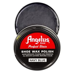 Angelus Perfect Stain Wax Shoe Polish 60ml Navy Blue