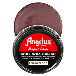 Angelus Perfect Stain Wax Shoe Polish Ox Blood