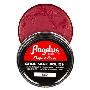 Angelus Perfect Stain Wax Shoe Polish 60ml Red