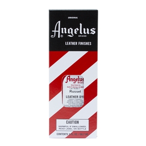 Angelus Leather Dye, 3 fl oz/89ml Bottle. 095 Russet