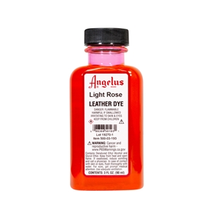 Angelus Leather Dye, 3 fl oz/89ml Bottle. 103 Light Rose