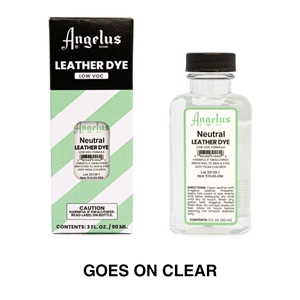 Angelus Leather Dye, 3 fl oz/89ml Bottle. 002 Jet Black