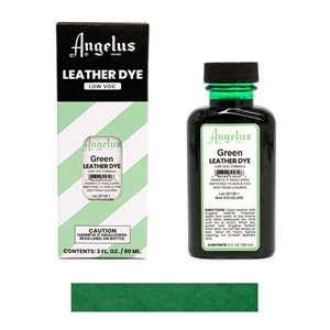 Angelus Leather Dye, 3 fl oz/89ml Bottle. 002 Jet Black