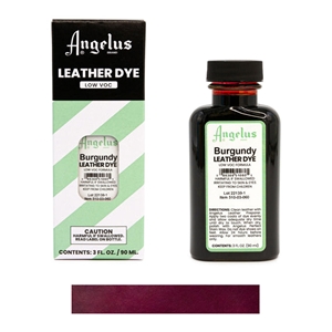 Angelus Leather Dye, 3 fl oz/89ml Bottle. 002 Jet Black