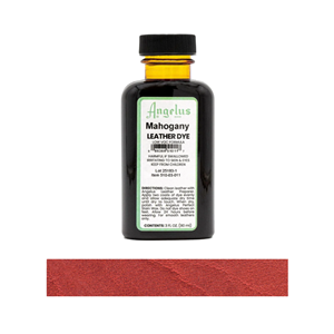 Angelus Leather Dye, 3 fl oz/89ml Bottle. 002 Jet Black