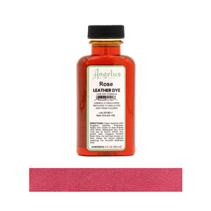 Angelus Leather Dye, 3 fl oz/89ml Bottle. 002 Jet Black