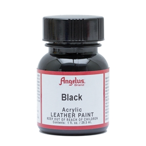 Angelus Acrylic Leather Paint Black 001