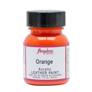 Angelus Acrylic Leather Paint Orange 024