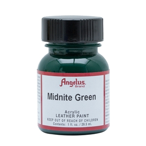 Angelus Acrylic Leather Paint Midnight Green 052