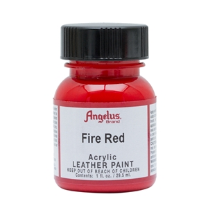 Angelus Acrylic Leather Paint Fire Red 185