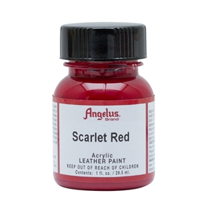 Angelus Acrylic Leather Paint Scarlet Red 190