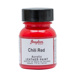 Angelus Acrylic Leather Paint Chili Red 260