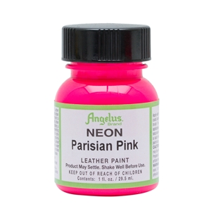 Angelus Neon Acrylic Leather Paint Parisian Pink 123