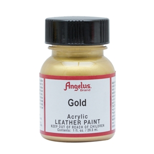 Angelus Metallic Acrylic Leather Paint Gold 072