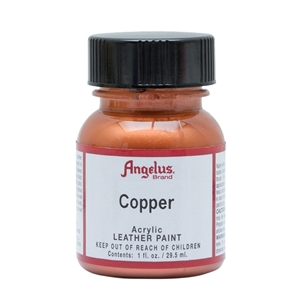 Angelus Metallic Acrylic Leather Paint Copper 141