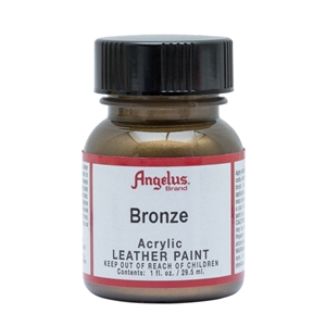 Angelus Metallic Acrylic Leather Paint Bronze 142