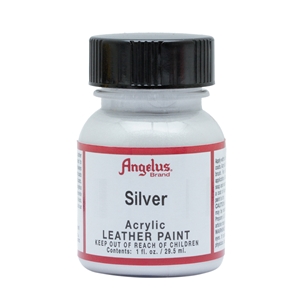 Angelus Metallic Acrylic Leather Paint Silver 150