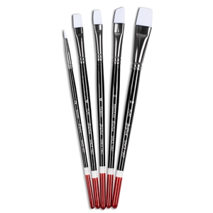 Angelus Paint Brushes 5 piece set