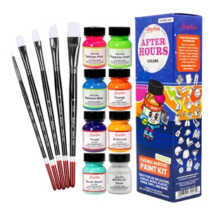 Angelus Leather Acrylic Paint Basics Kit