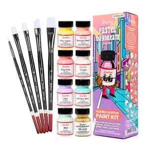 Angelus Leather Acrylic Paint Basics Kit