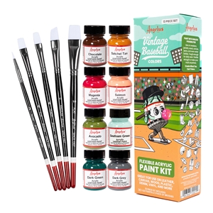 Angelus Leather Acrylic Paint Basics Kit