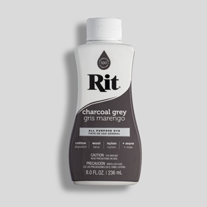 Rit All Purpose Liquid Dye 8 fl oz Charcoal Grey