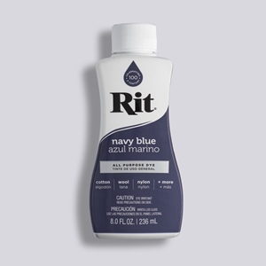 Rit All Purpose Liquid Dye 8 fl oz Navy Blue