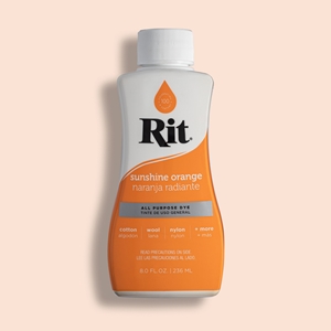 Rit All Purpose Liquid Dye 8 fl oz Sunshine Orange